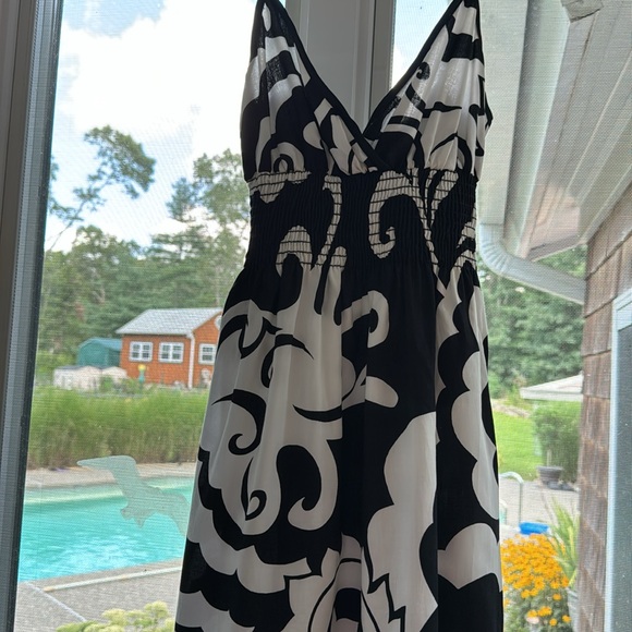 Bebe Black and White Sundress - Picture 4 of 10